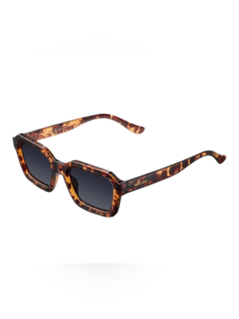 Tortoiseshell Square Frame Women's Sunglasses - Brown